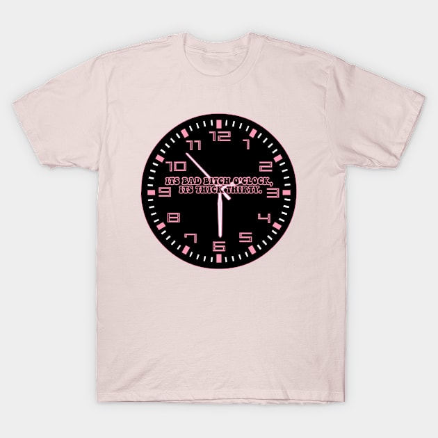 About Damn Time Lyric T-Shirt by Lewd Crude Never Rude